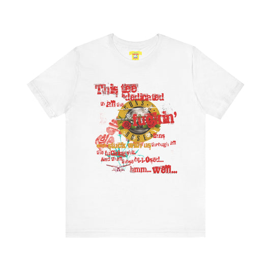 GUNS N ROSES - GET IN THE RING (Unisex Softstyle T-Shirt)