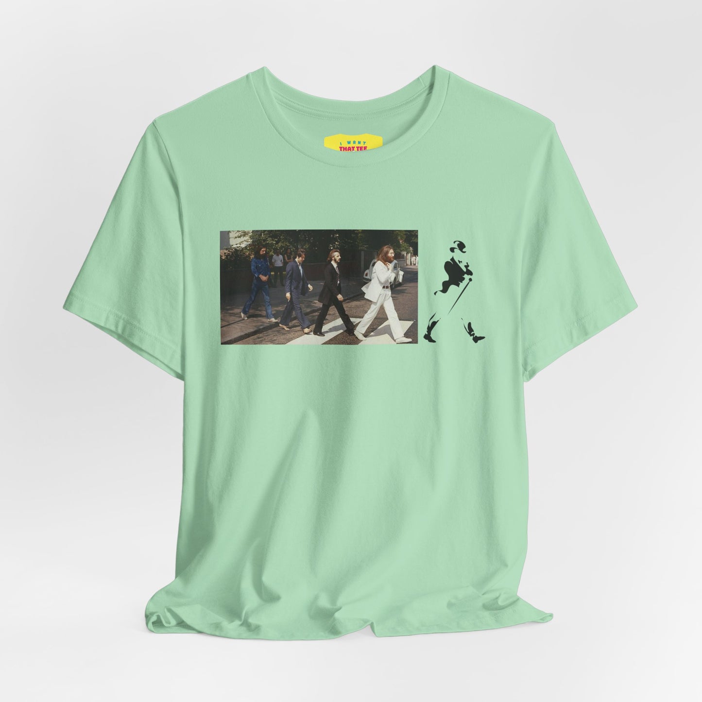 BEATLES ABBEY ROAD KEEP WALKING (Unisex Jersey Short Sleeve Tee)