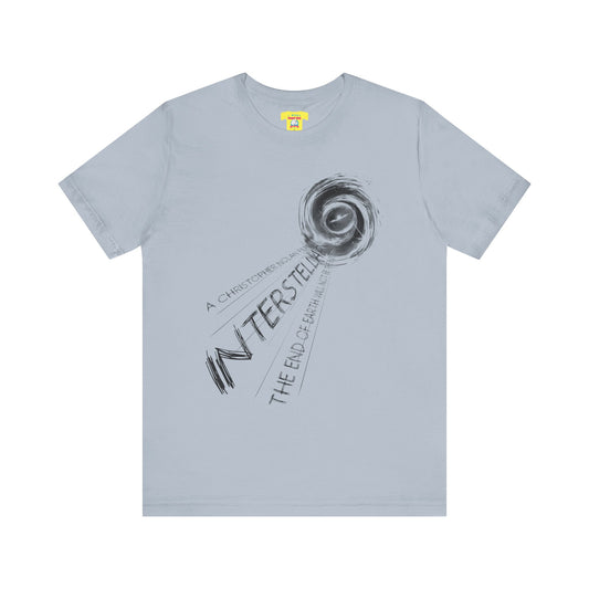 INTERSTELLAR - A CHRISTOPHER NOLAN FILM (Unisex Jersey Short Sleeve Tee)