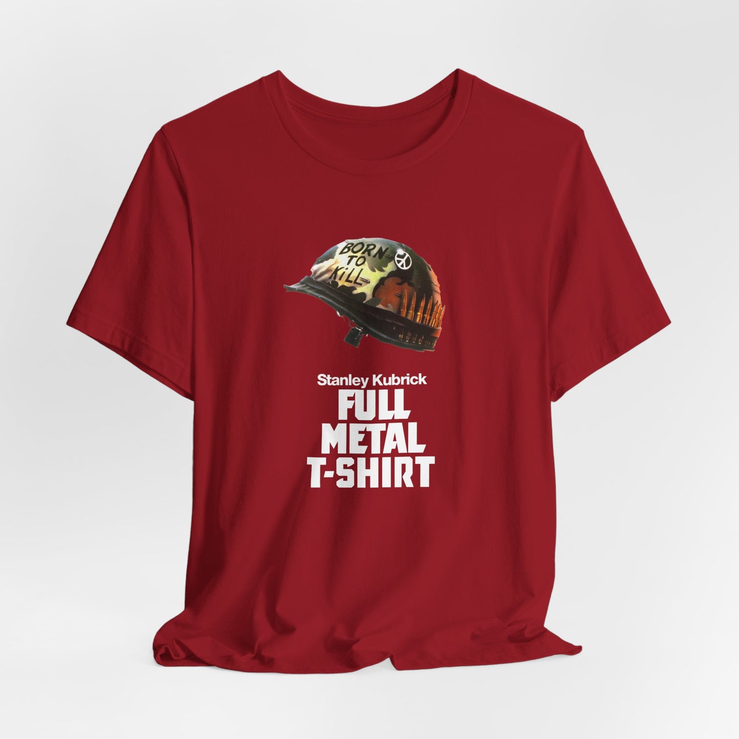 FULL METAL T-SHIRT - STANLEY KUBRICK'S MOVIE JOKE (Unisex Softstyle T-Shirt)