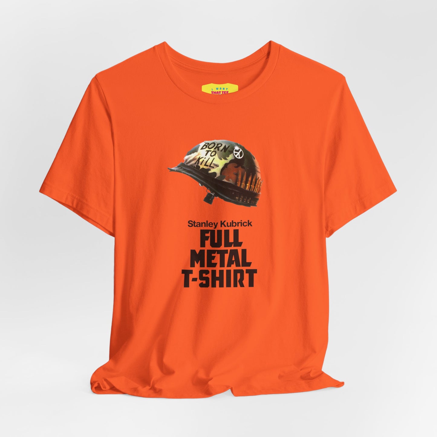 FULL METAL T-SHIRT - STANLEY KUBRICK'S MOVIE JOKE (Unisex Softstyle T-Shirt)