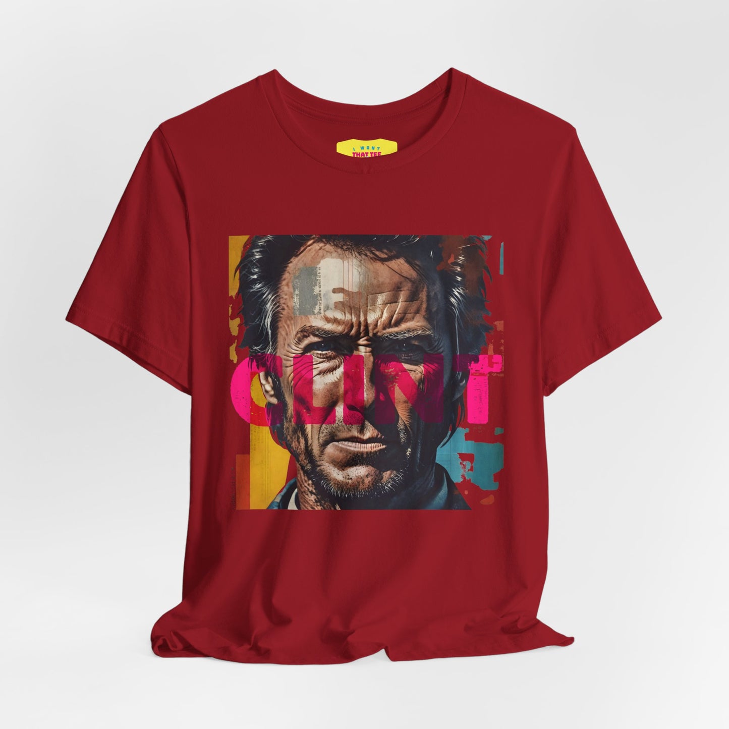 CLINT EASTWOOD (Unisex Jersey Short Sleeve Tee)