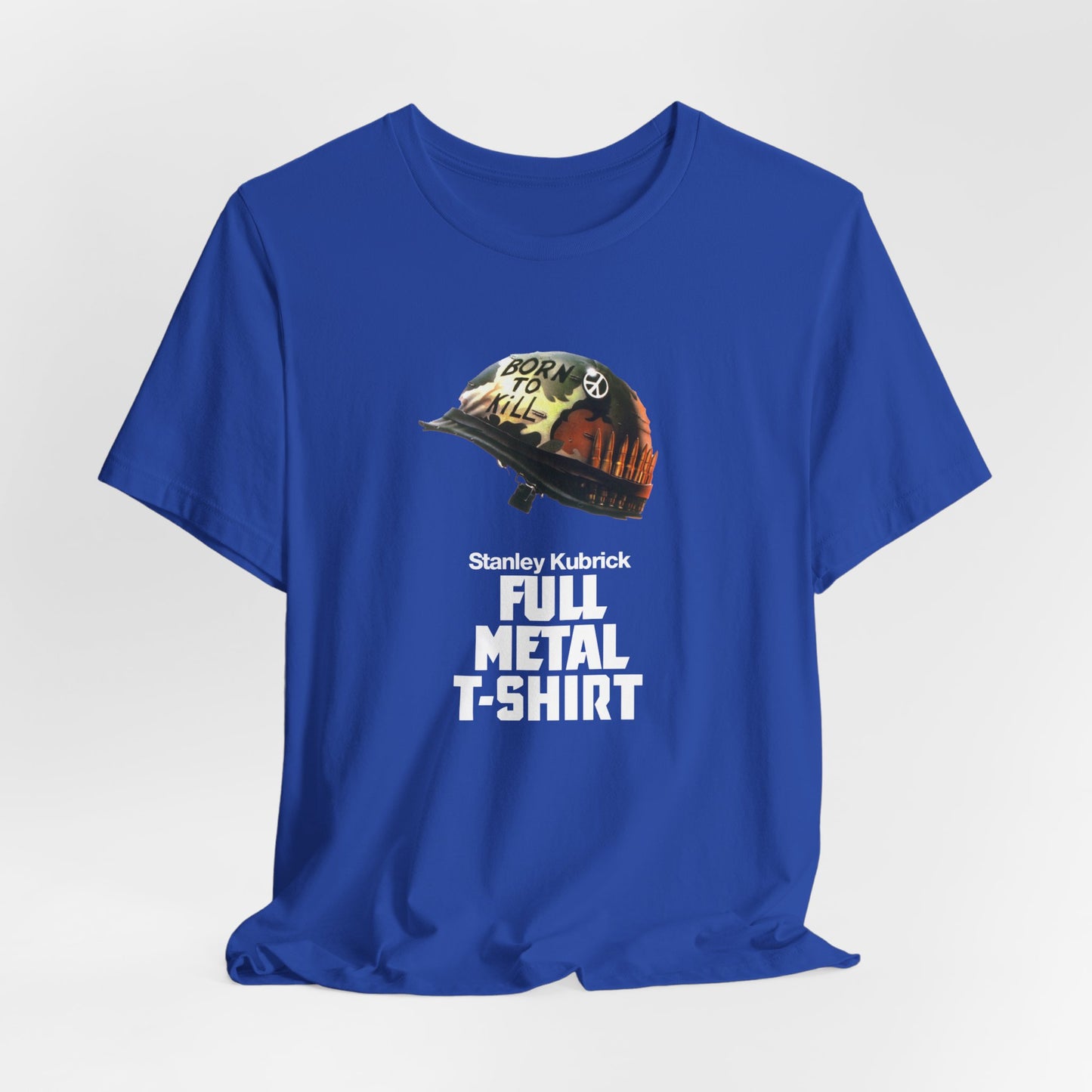 FULL METAL T-SHIRT - STANLEY KUBRICK'S MOVIE JOKE (Unisex Softstyle T-Shirt)