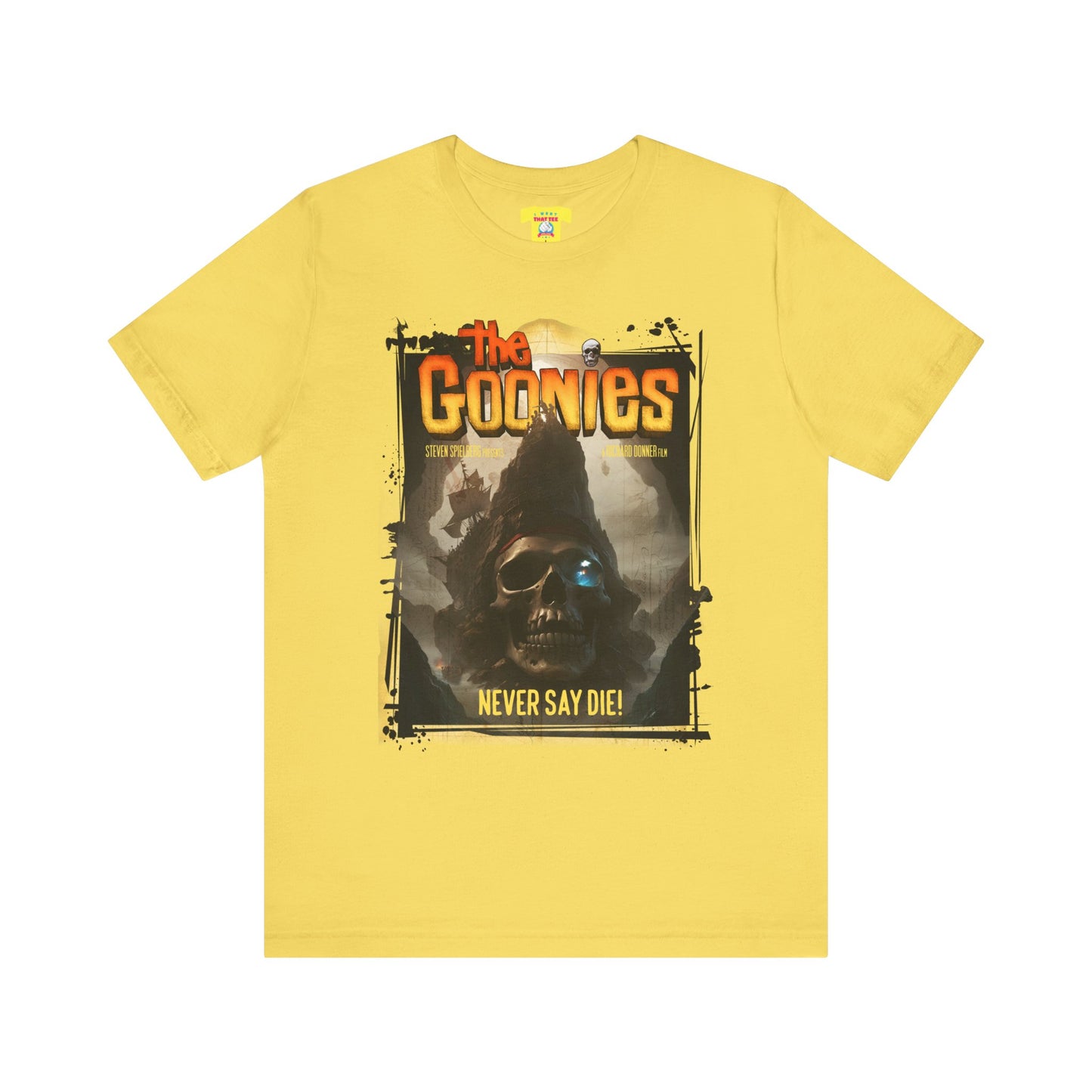 THE GOONIES NEVER SAY DIE! (Unisex Jersey Short Sleeve Tee)