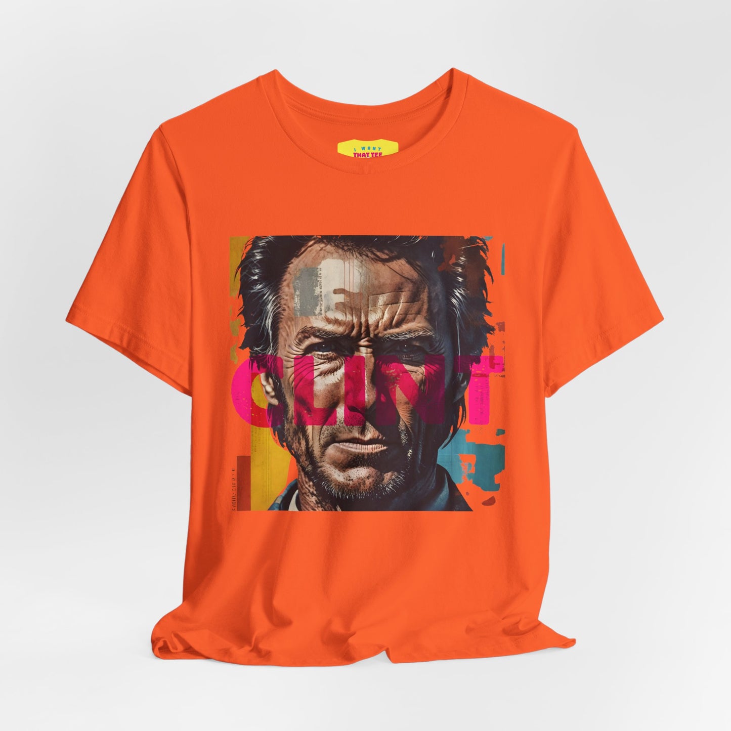 CLINT EASTWOOD (Unisex Jersey Short Sleeve Tee)