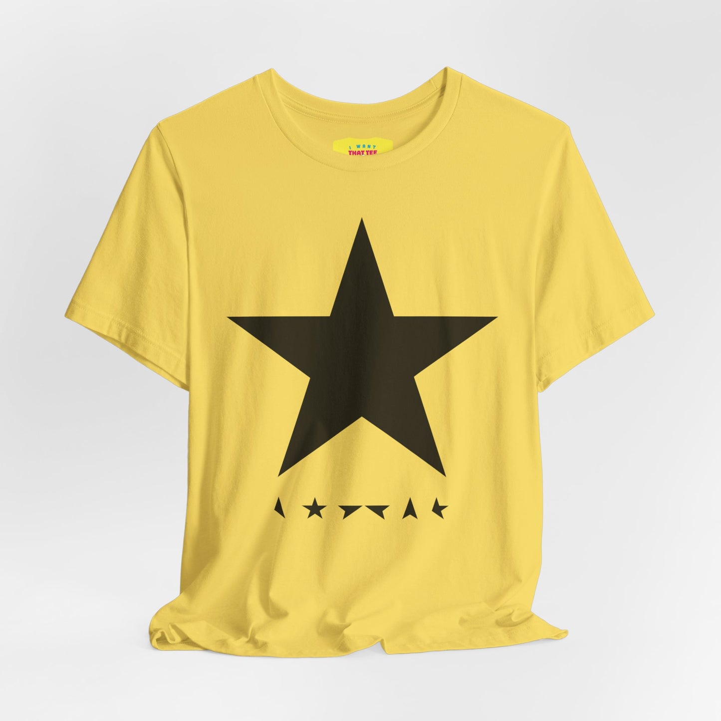 BLACKSTAR - DAVID BOWIE (Unisex Jersey Short Sleeve Tee)