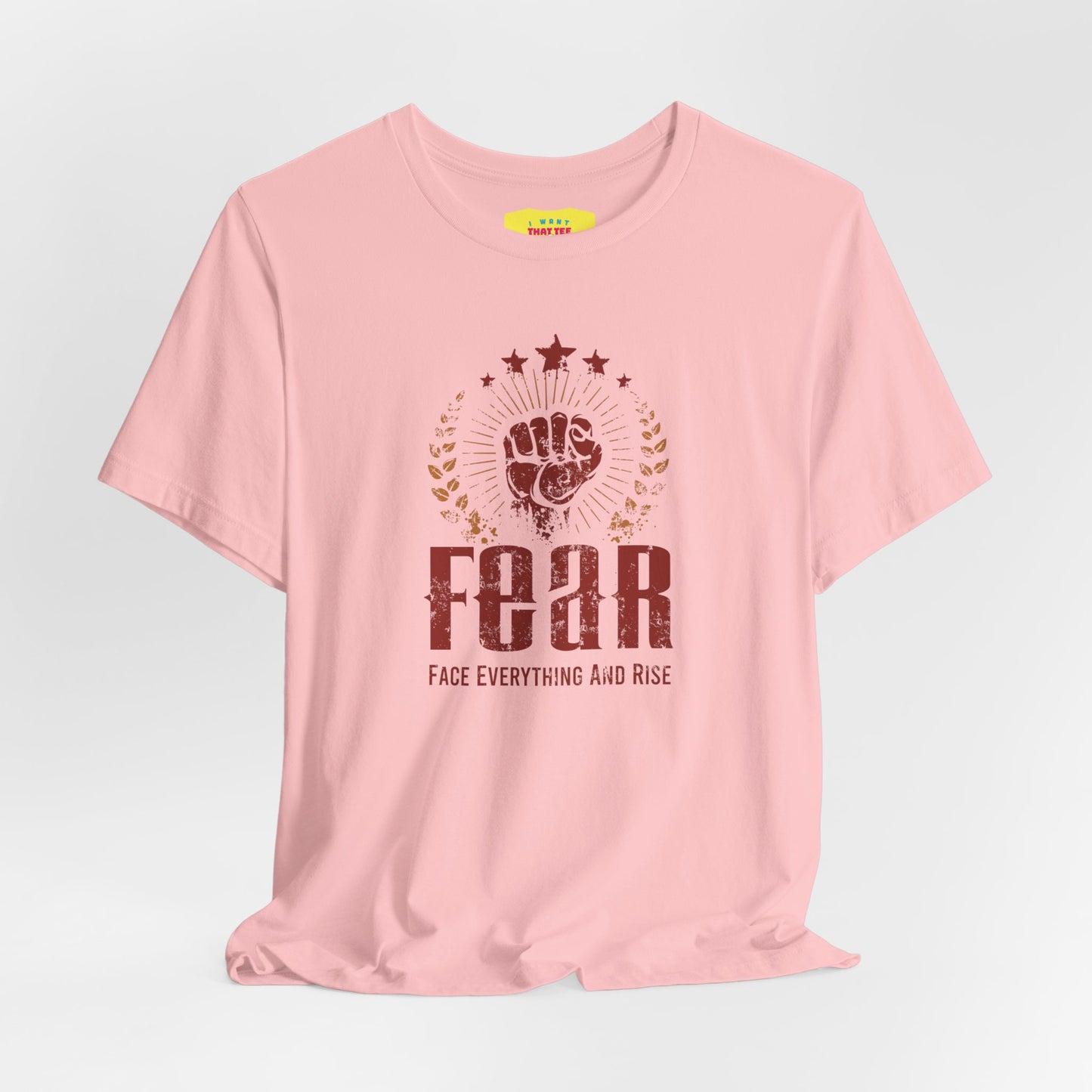 FEAR - FACE EVERYTHING AND RISE (Unisex Jersey Short Sleeve Tee)