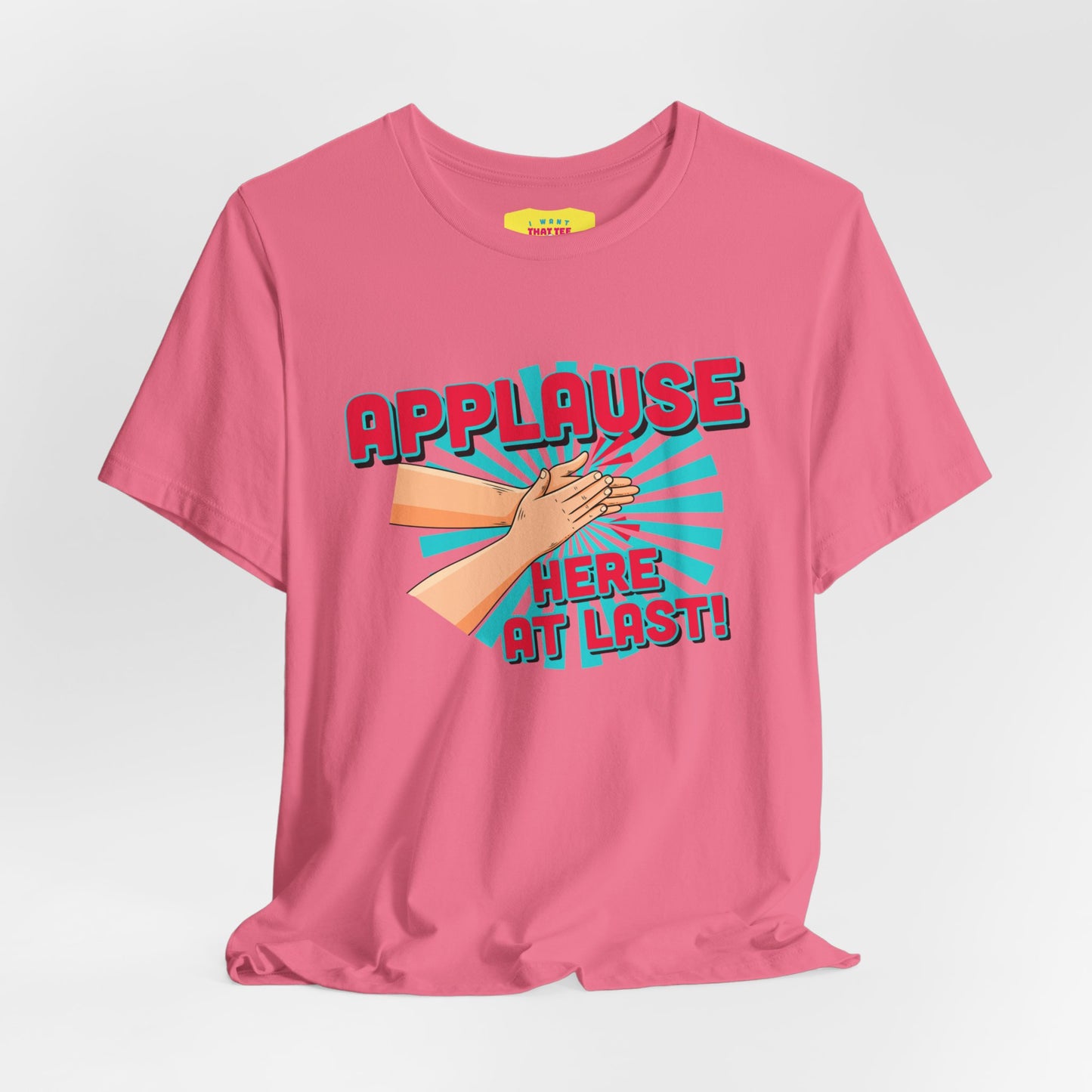 APPLAUSE - HERE AT LAST! (Unisex Softstyle T-Shirt)