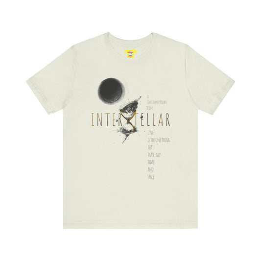 INTERSTELLAR - A CHRISTOPHER NOLAN FILM (Unisex Jersey Short Sleeve Tee)