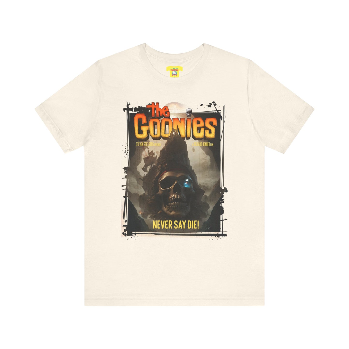 THE GOONIES NEVER SAY DIE! (Unisex Jersey Short Sleeve Tee)