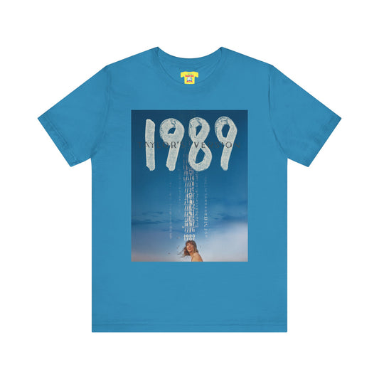 1989 - TAYLOR SWIFT (Unisex Jersey Short Sleeve Tee)