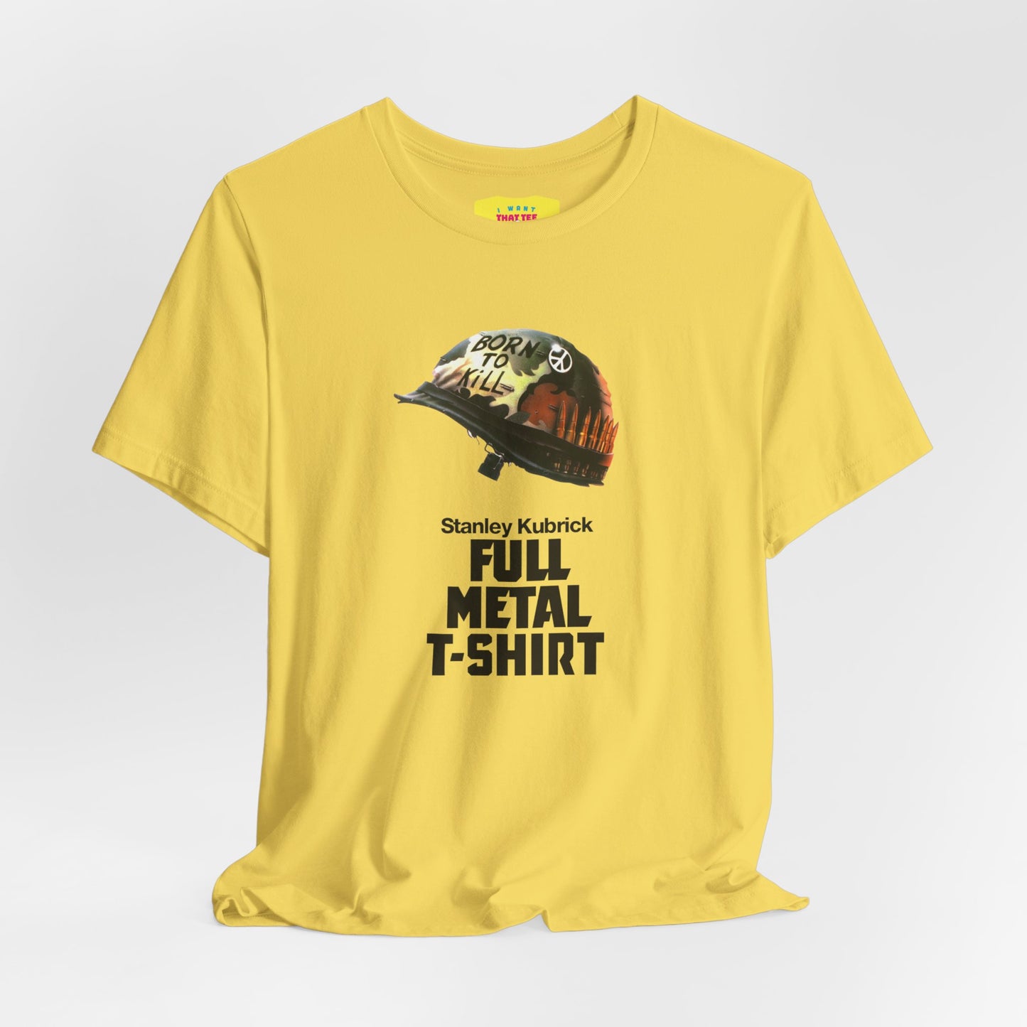 FULL METAL T-SHIRT - STANLEY KUBRICK'S MOVIE JOKE (Unisex Softstyle T-Shirt)