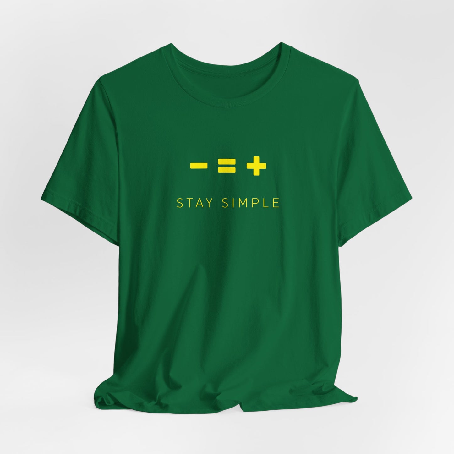 LESS IS MORE - STAY SIMPLE (Unisex Softstyle T-Shirt)