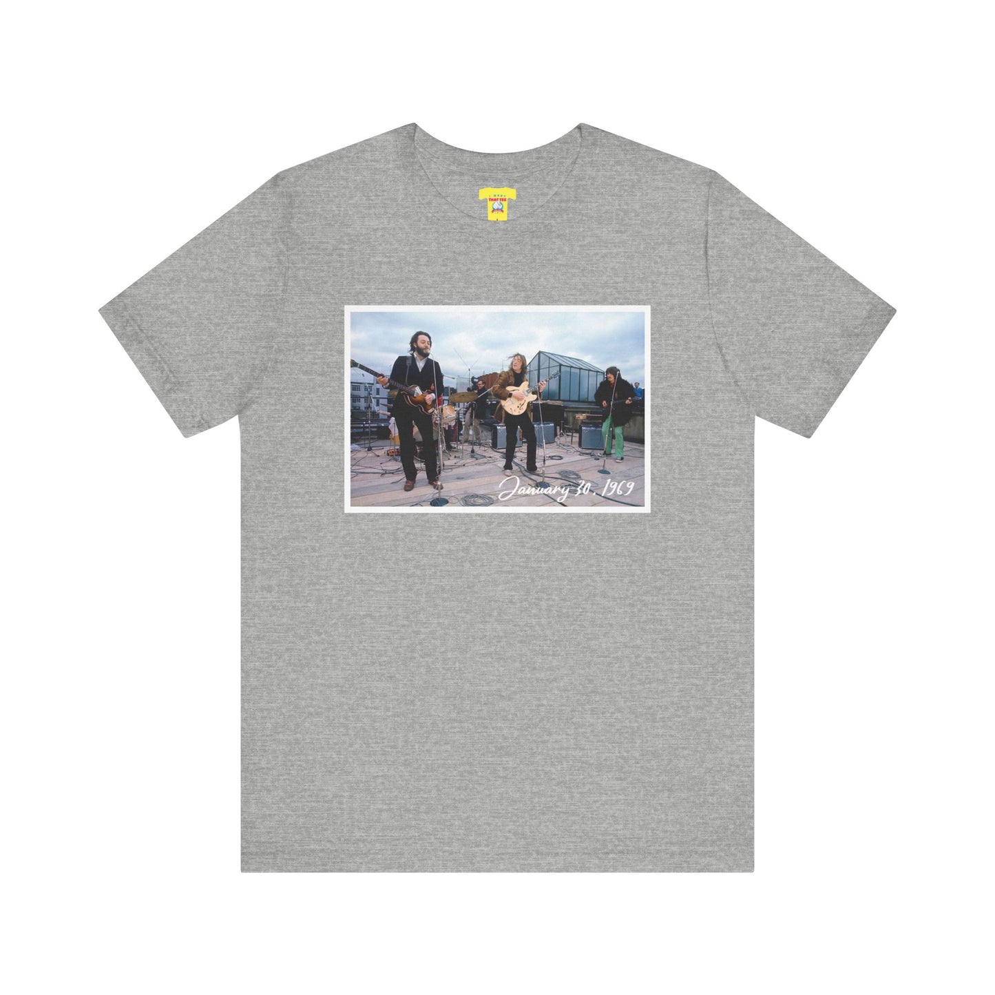 BEATLES ROOFTOP CONCERT (Unisex Softstyle T-Shirt)