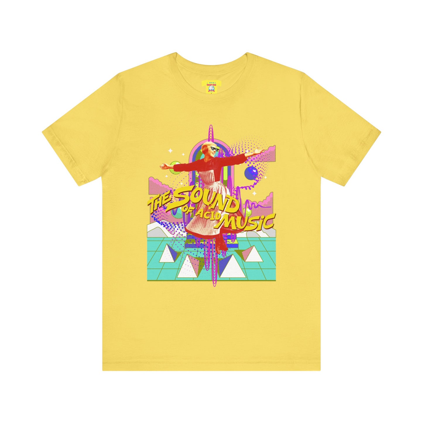 THE SOUND OF ACID MUSIC (Unisex Jersey Short Sleeve Tee)