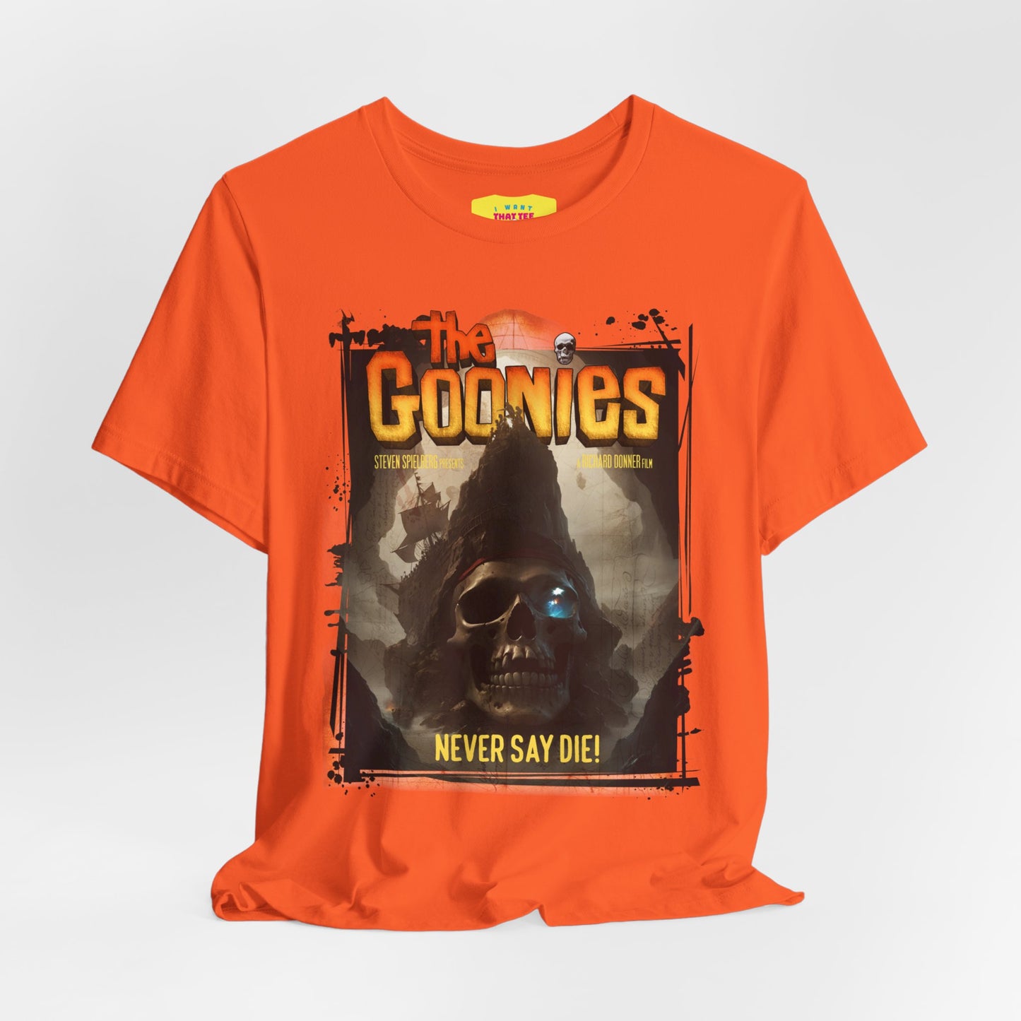 THE GOONIES NEVER SAY DIE! (Unisex Jersey Short Sleeve Tee)